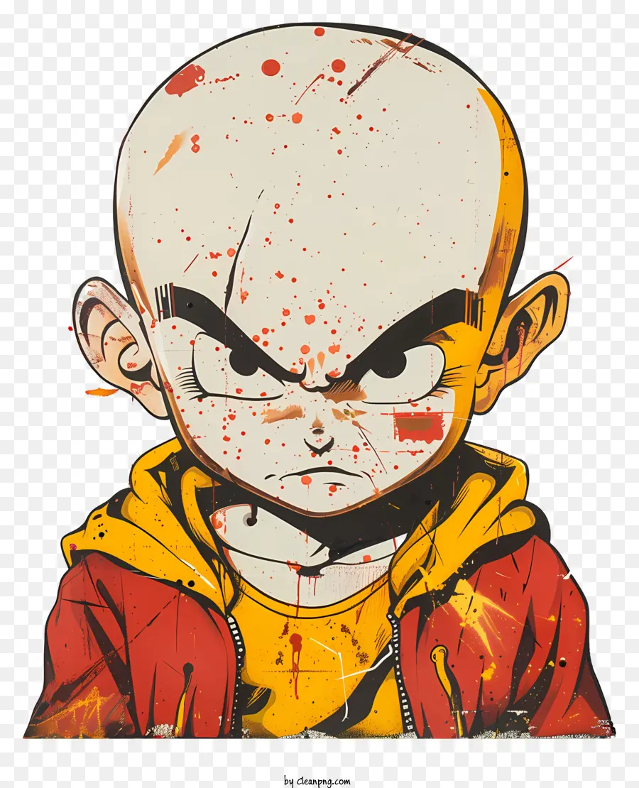 Kuririn，Personagem De Videogame PNG