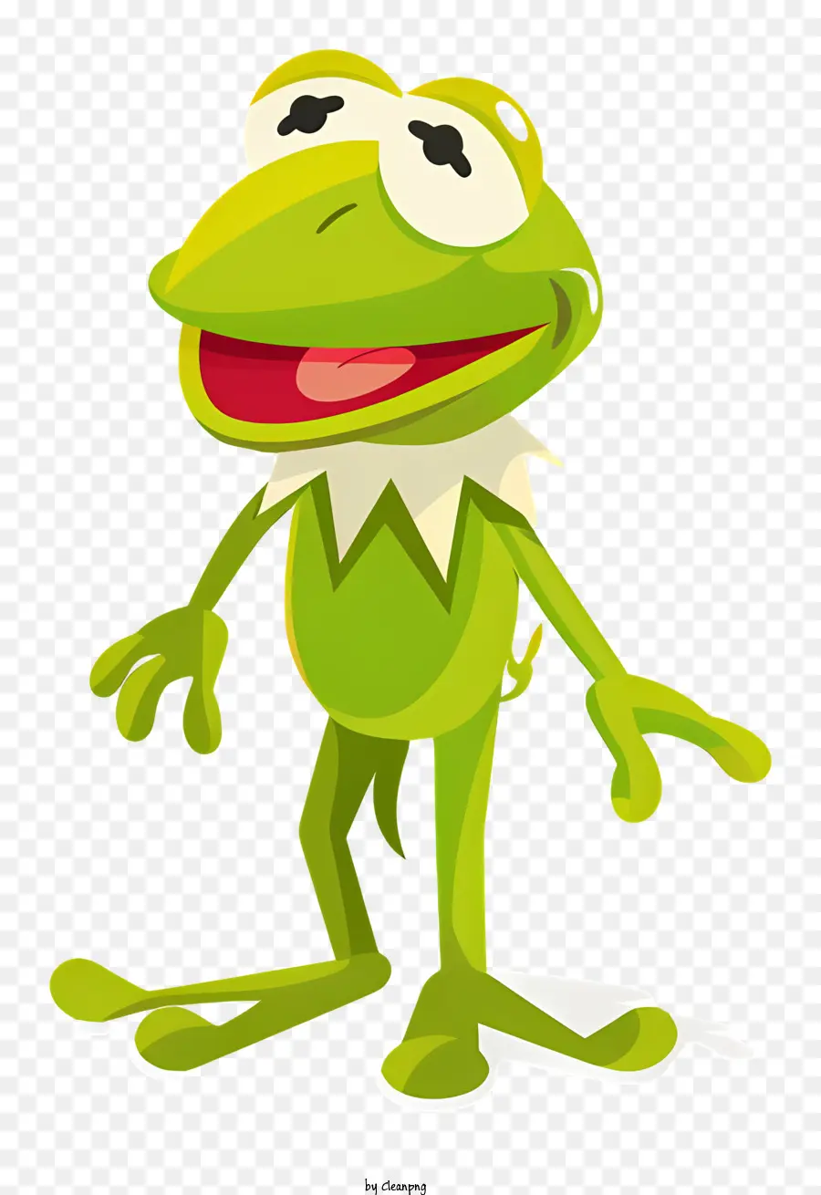 Kermit O Sapo，Cartoon Sapo PNG