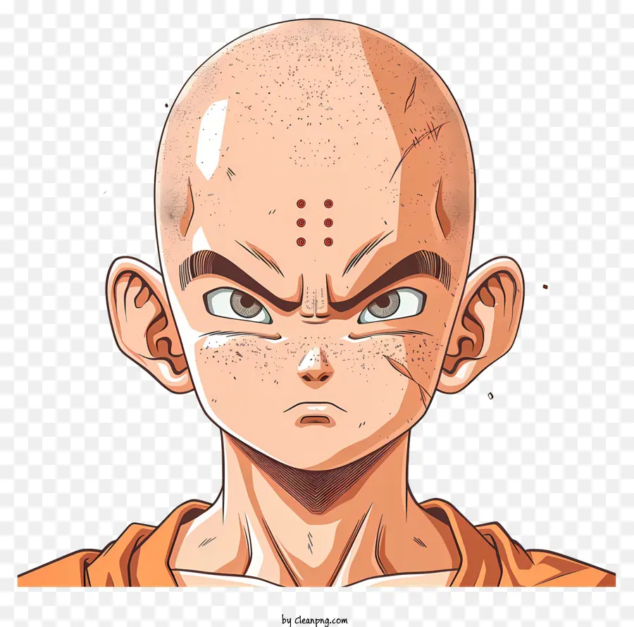 Kuririn，Homem Careca PNG