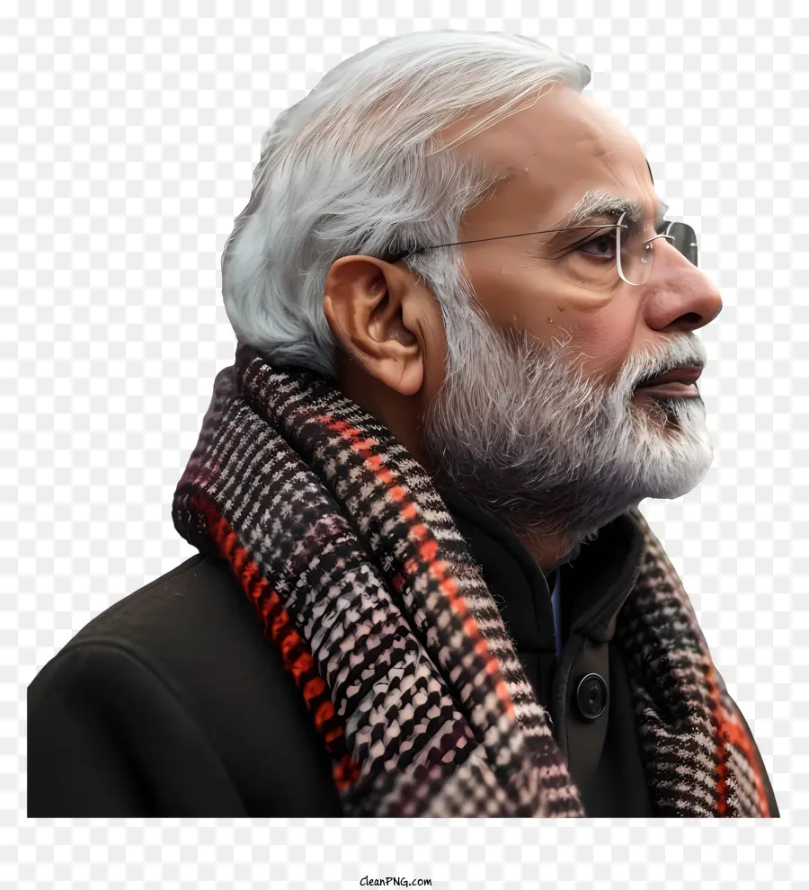 Narendra Modi，Homem Barbudo PNG