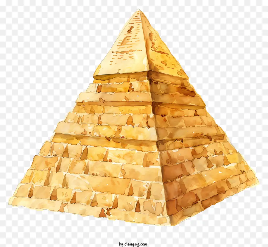 Egito Pirâmide，Pirâmide Dourada PNG