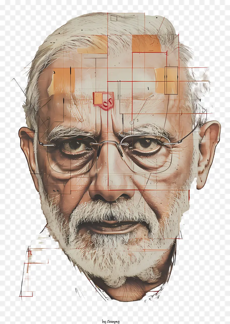 Narendra Modi，Retrato PNG