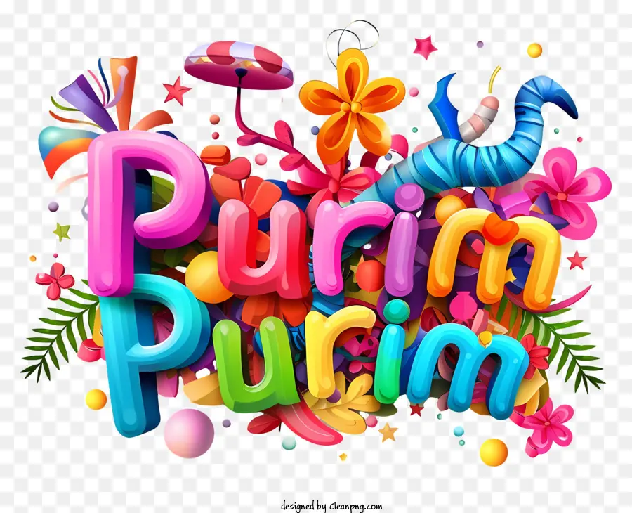 Purim，A Arte Abstrata PNG