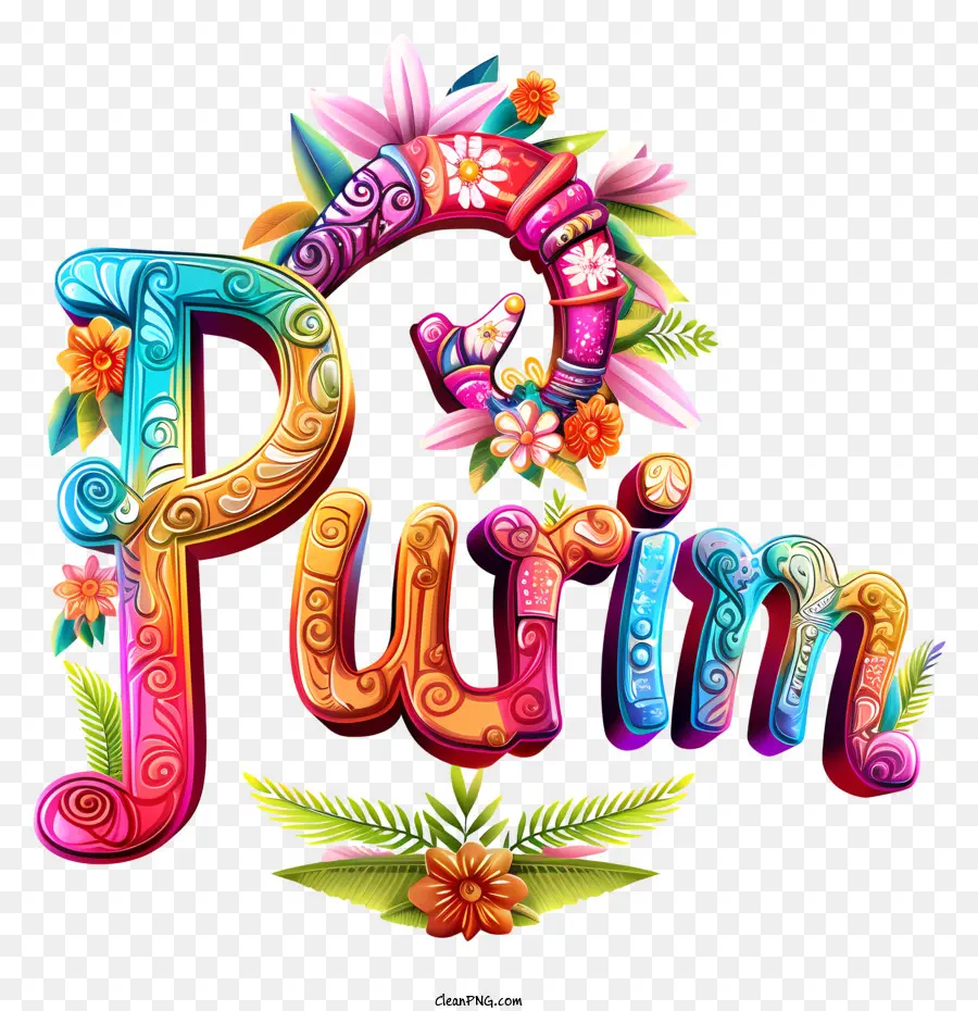 Purim，Colorido PNG