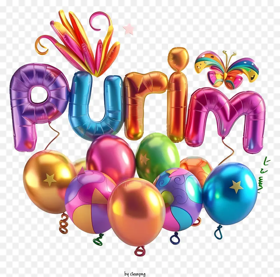 Purim，Balões PNG