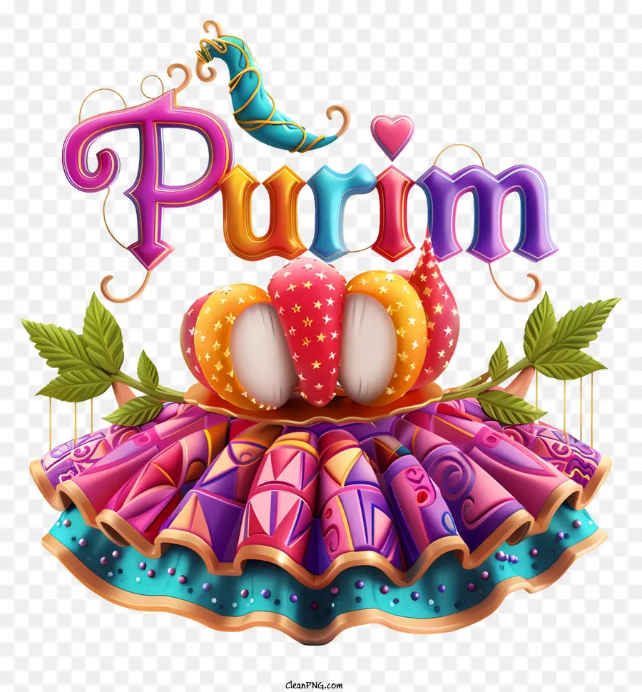 Purim，Saia De Tule PNG
