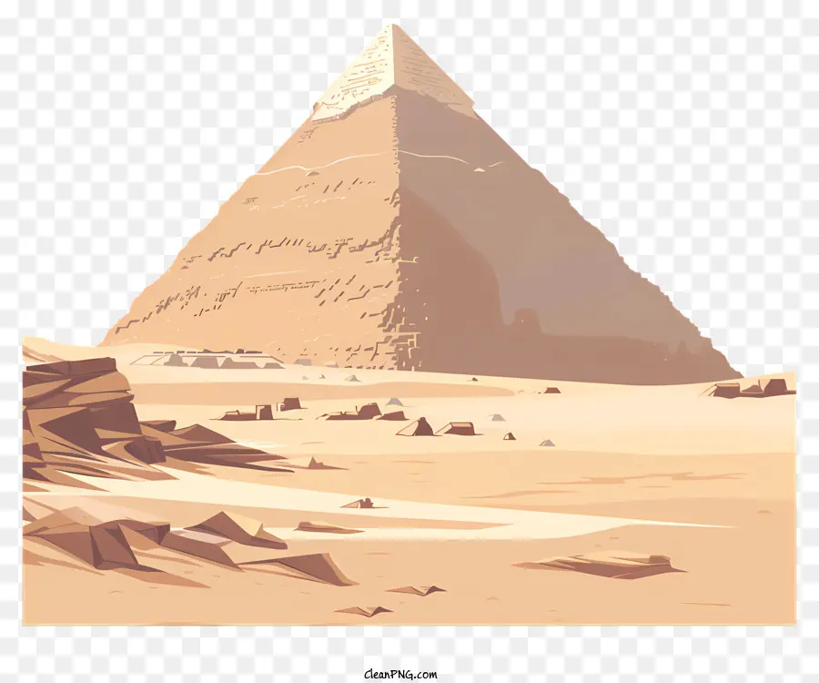 Egito Pirâmide，Pirâmide De Areia PNG