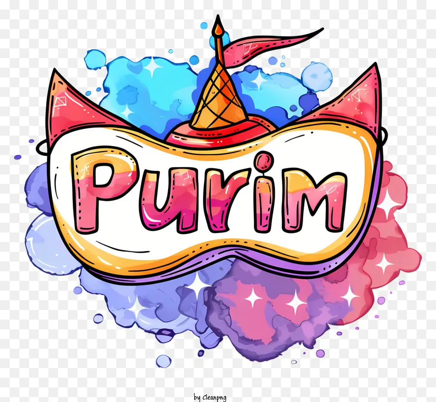 Purim，Roxo PNG