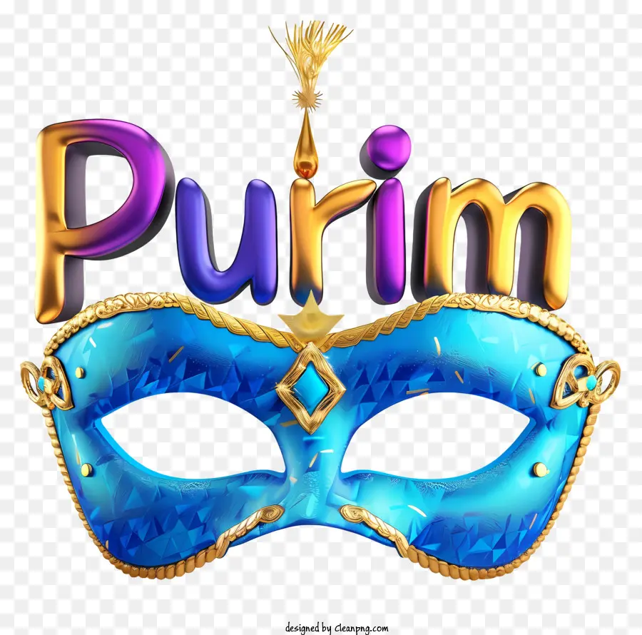 Purim，Máscara Purim PNG