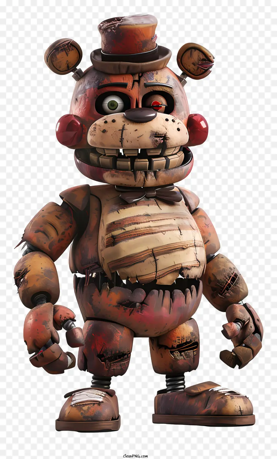 Secou Freddy，Personagem De Desenho Animado PNG