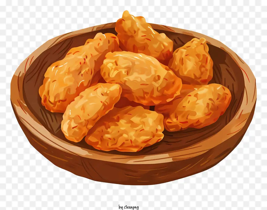 Nuggets De Frango，Nuggets De Frango Frito PNG