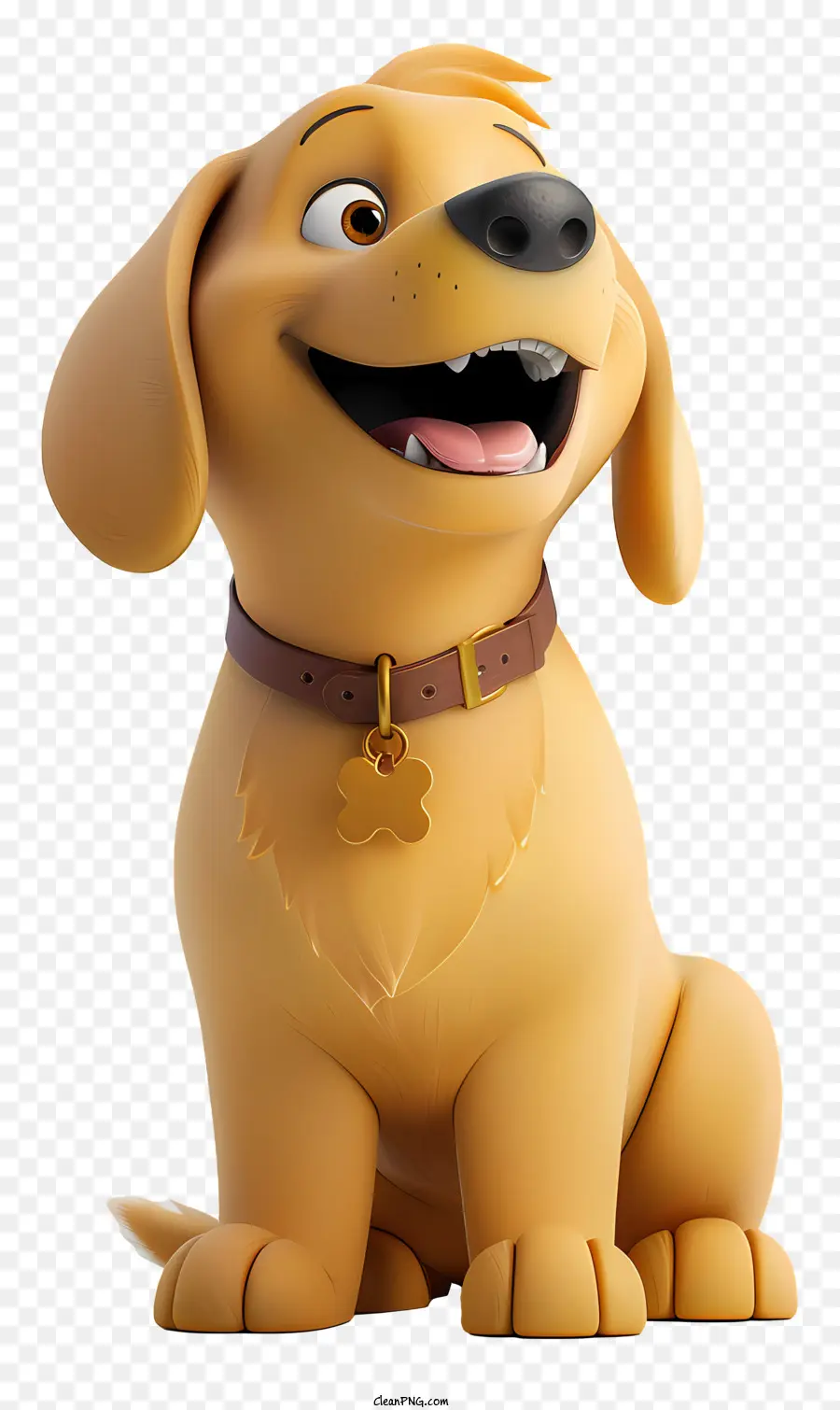 Golden Retriever，Cão Dos Desenhos Animados PNG