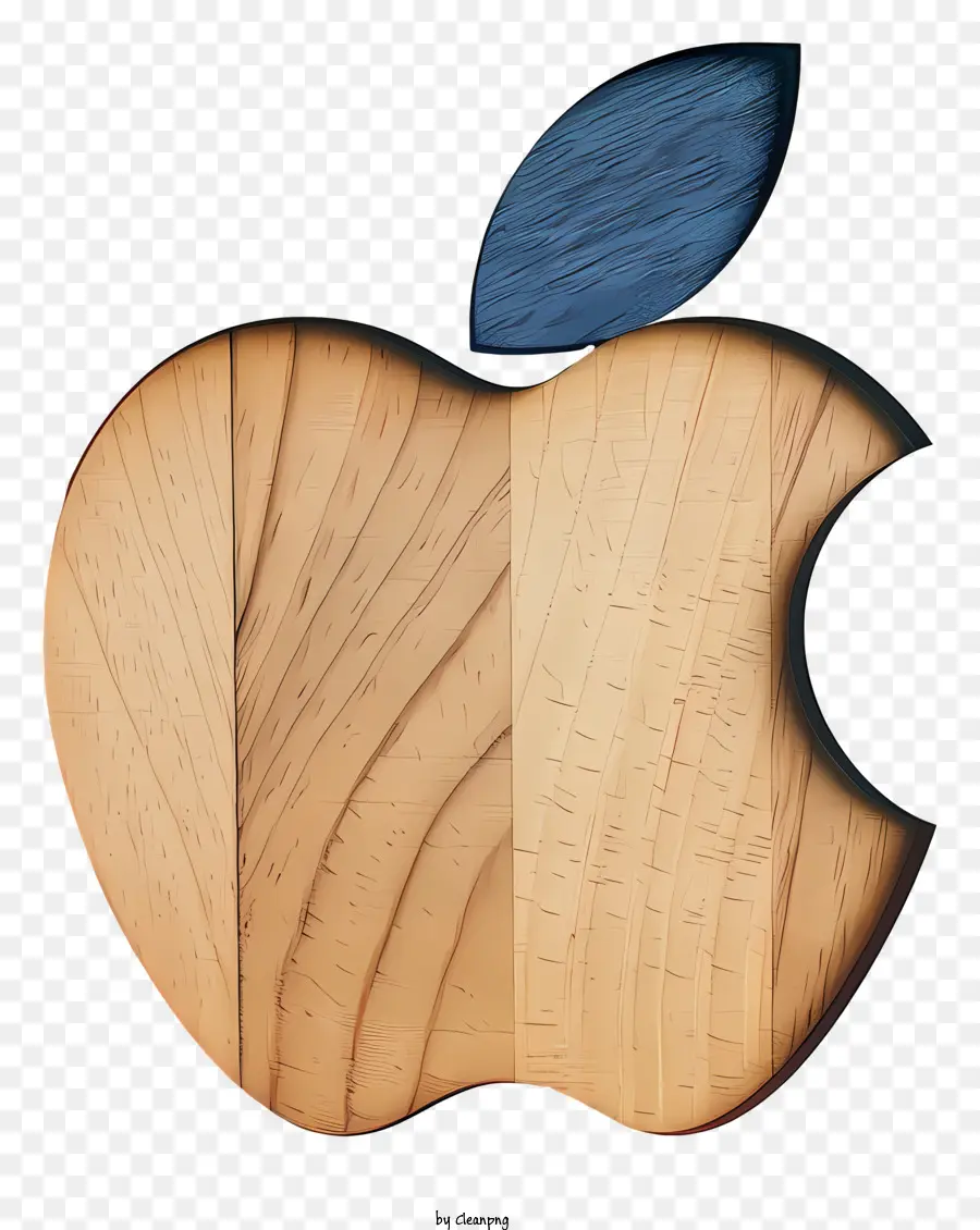 Logótipo Da Apple，Maçã De Madeira PNG