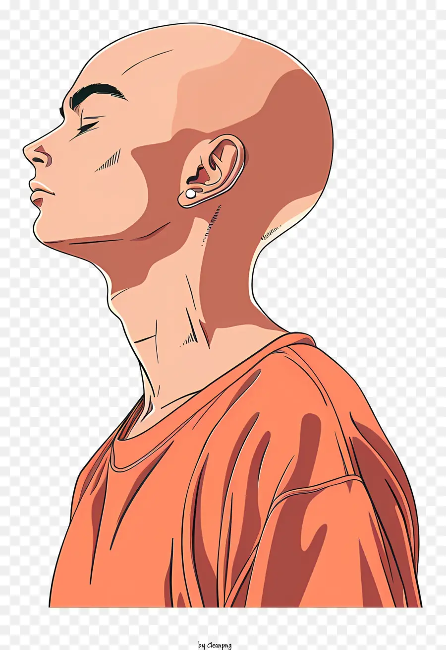 Kuririn，Homem Careca PNG