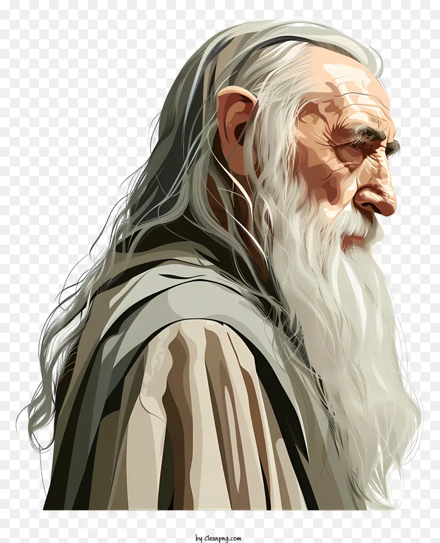 Gandalf，O Homem Velho PNG