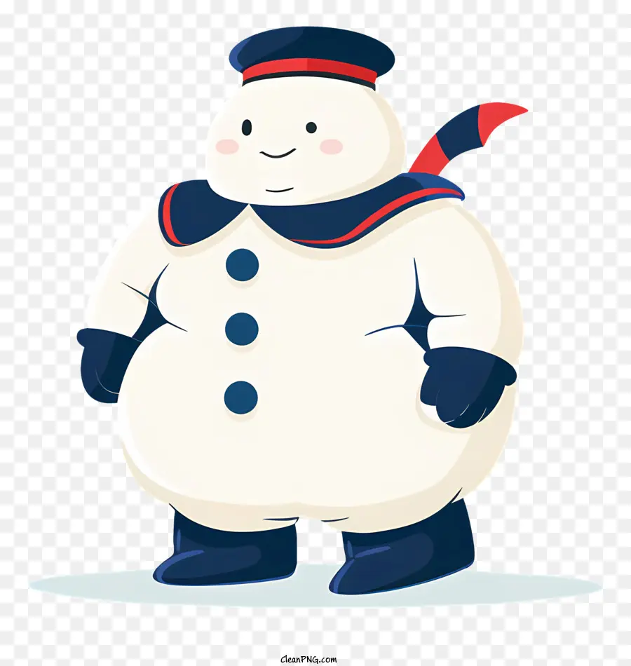 Stay Puft Marshmallow Man，Cartoon Boneco De Neve PNG