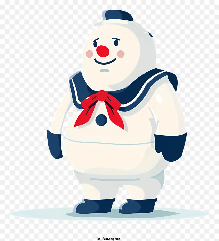 Stay Puft Marshmallow Man，Boneco De Neve PNG