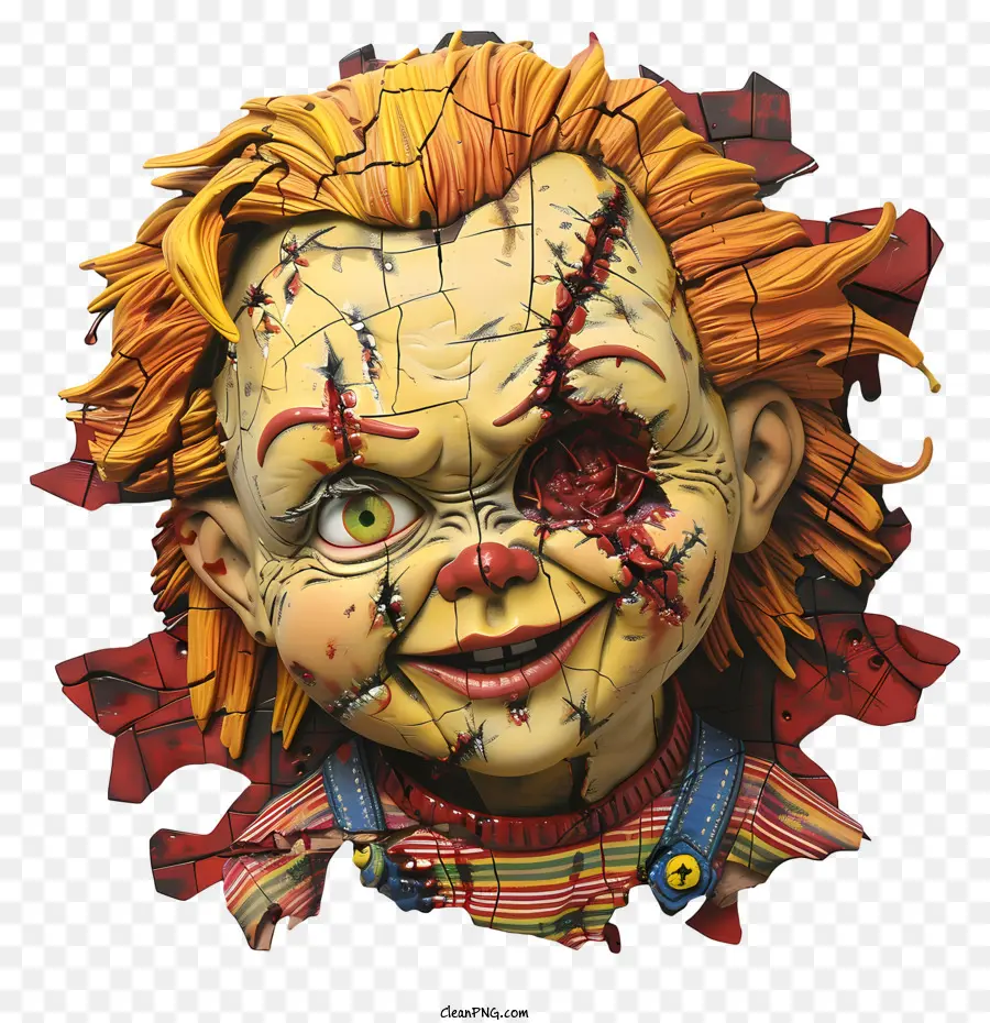 Chucky，A Boneca Assustador PNG