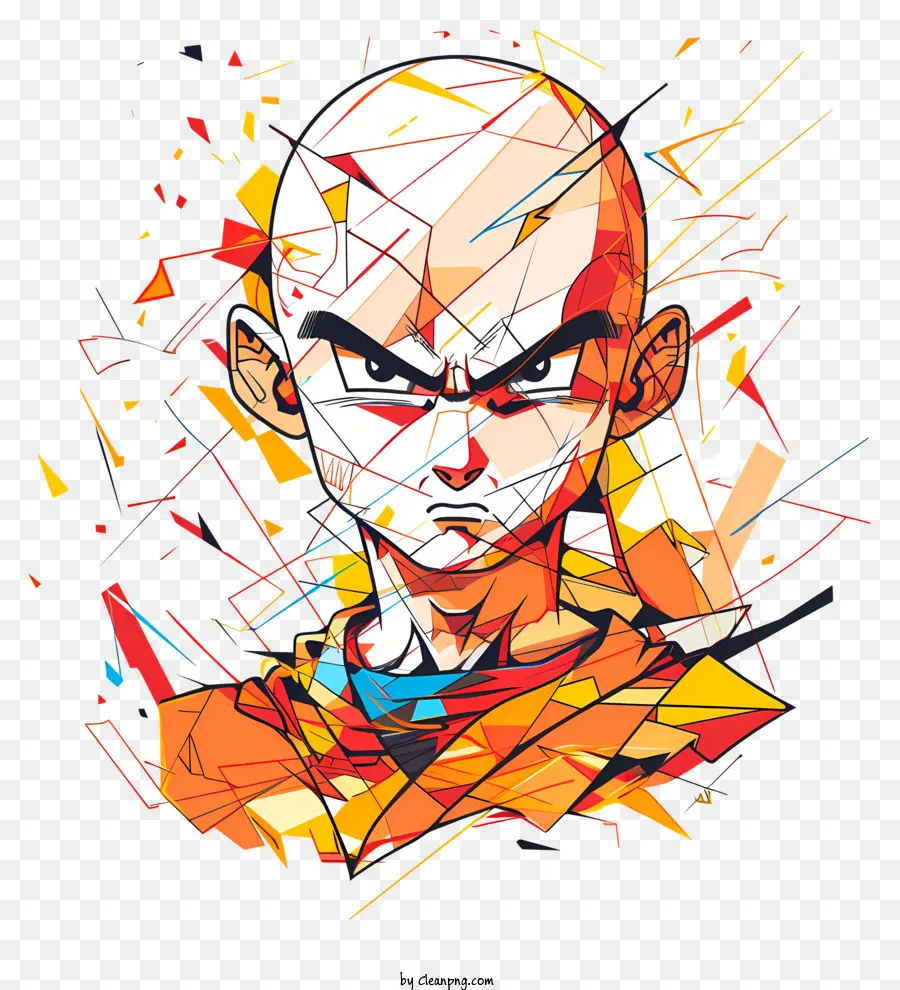 Kuririn，Goku PNG