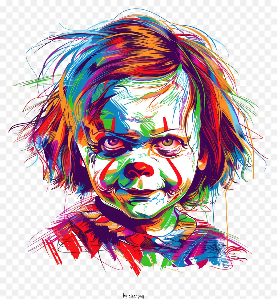 Chucky，Arte Psicodélica PNG