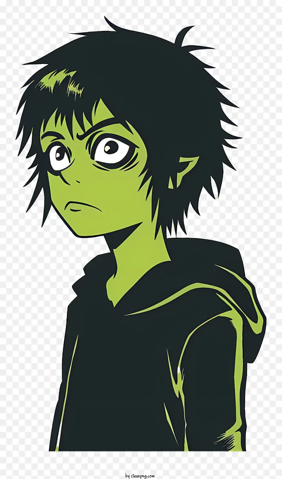 Scott Peregrino，Personagem De Anime Verde PNG