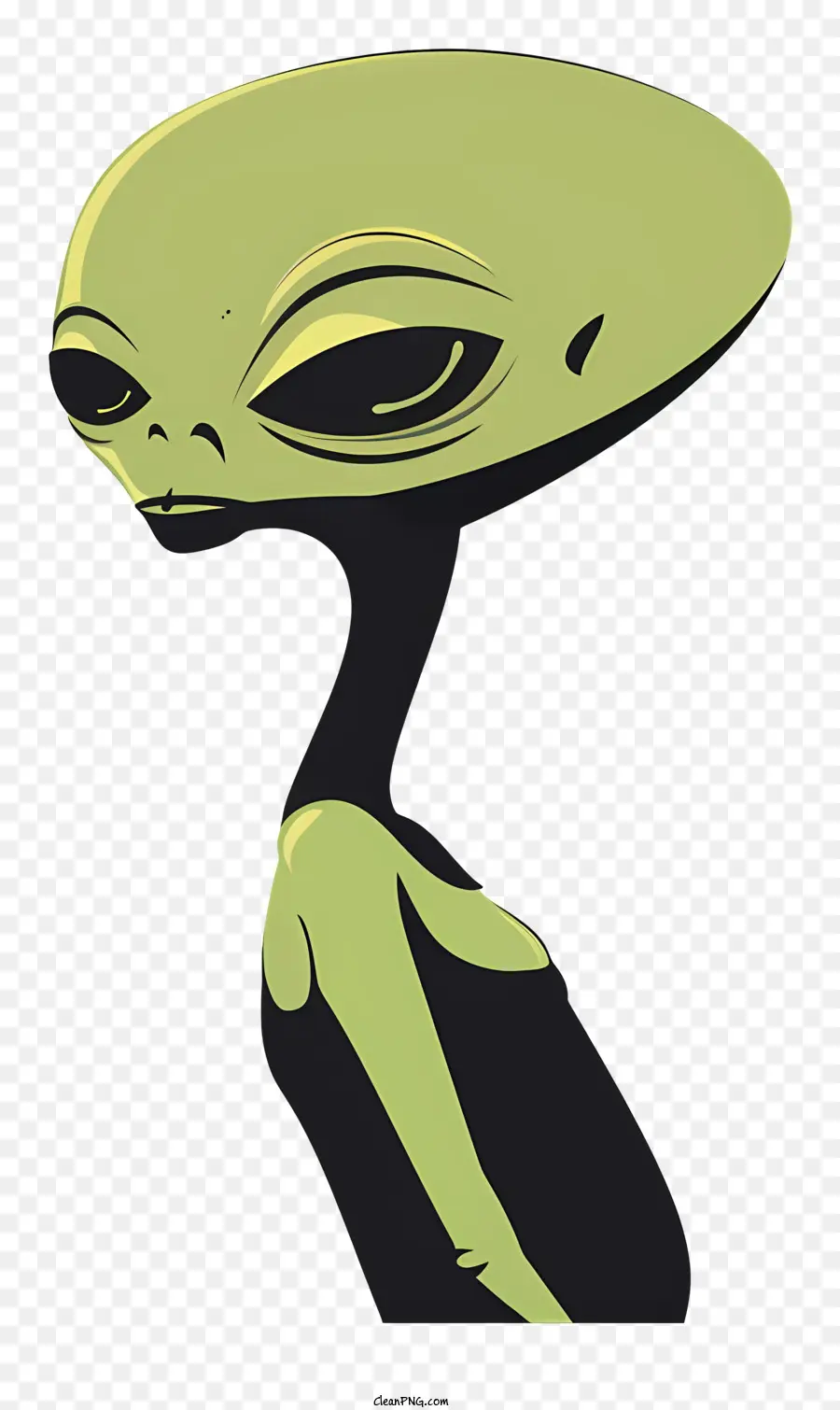 Alienígenas Dos Desenhos Animados，Alienígena Verde PNG