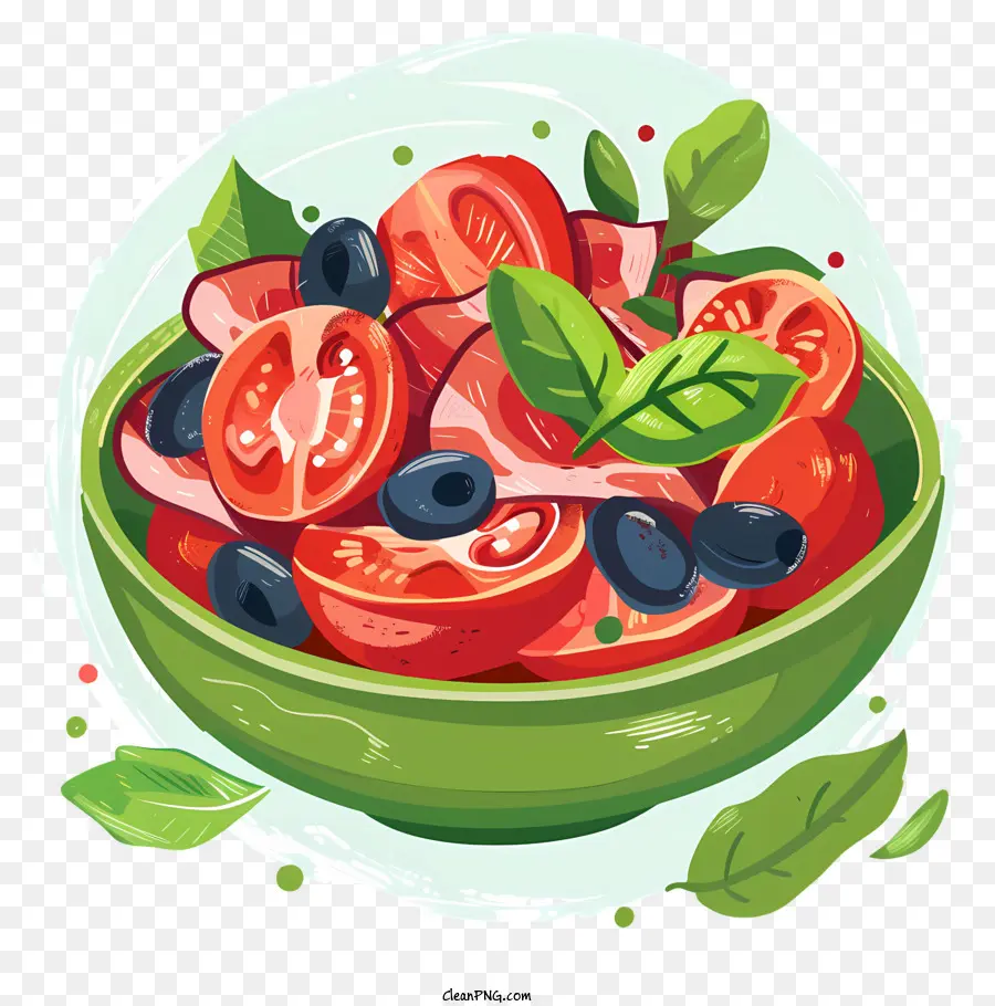Tigela De Salada，Tomates PNG