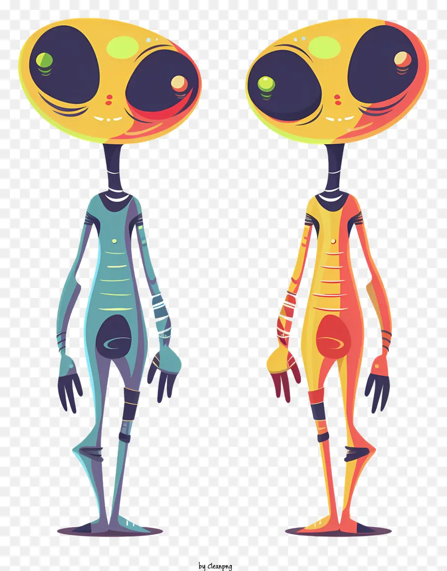 Desenhos Animados Estrangeiros，Aliens PNG