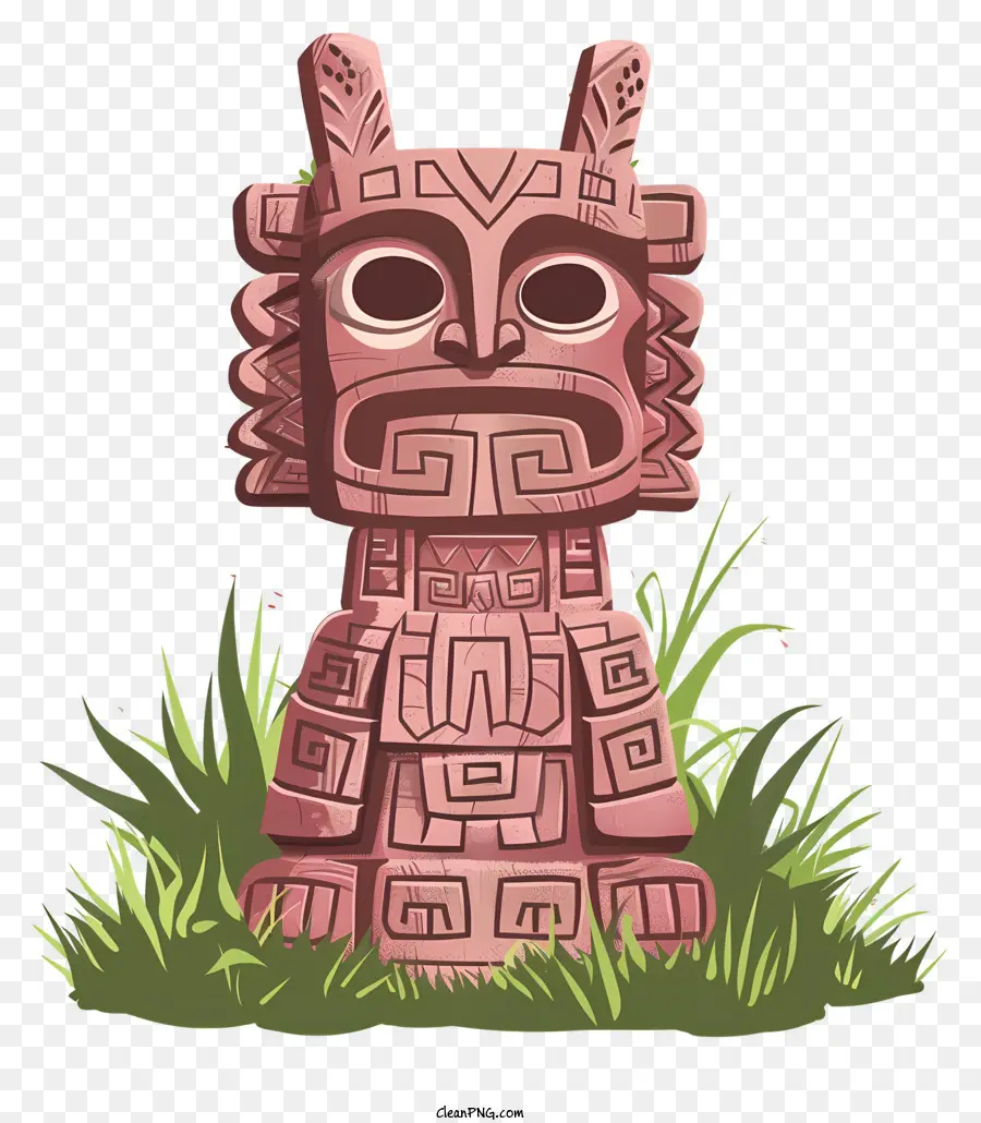 Símbolo Antigo，O Totem Pole PNG
