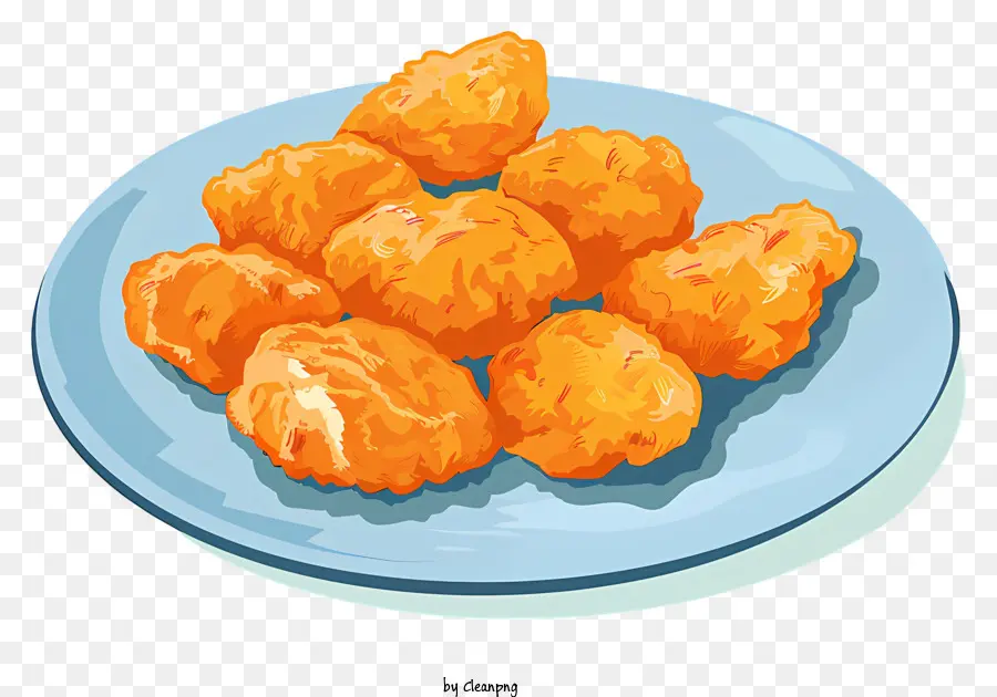 Nuggets De Frango，Nozes Fritas PNG