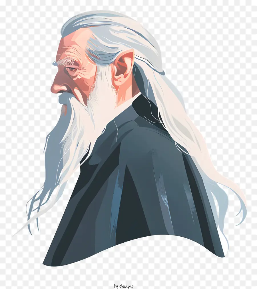 Gandalf，O Homem Velho PNG