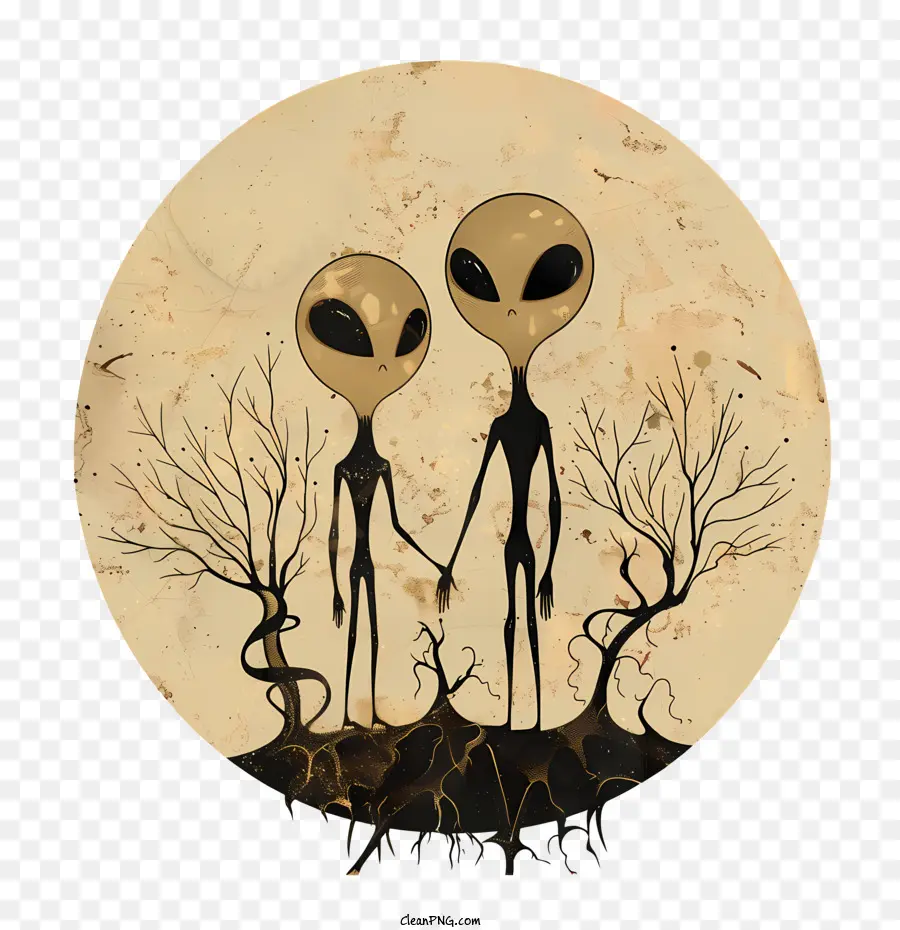 Desenhos Animados Estrangeiros，Alien PNG