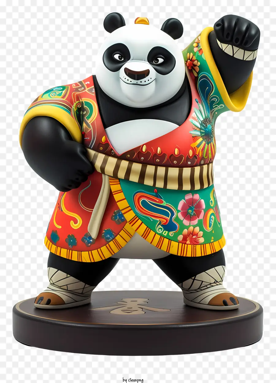 Kung Fu Panda，Escultura Do Panda PNG