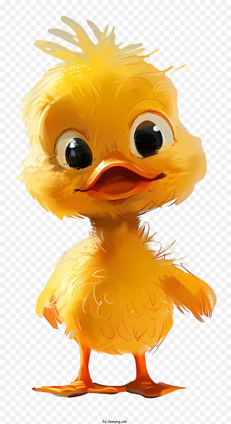 Pato De Bebê De Desenho Animado，Pássaro Amarelo PNG