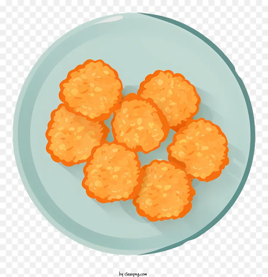 Nuggets De Frango，Placa PNG