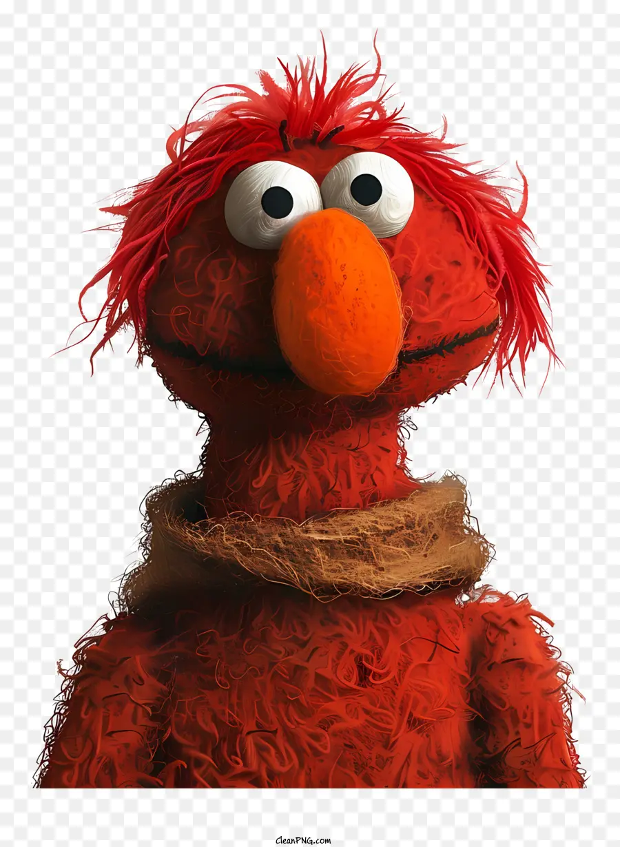 Elmo，Monstro Vermelho PNG