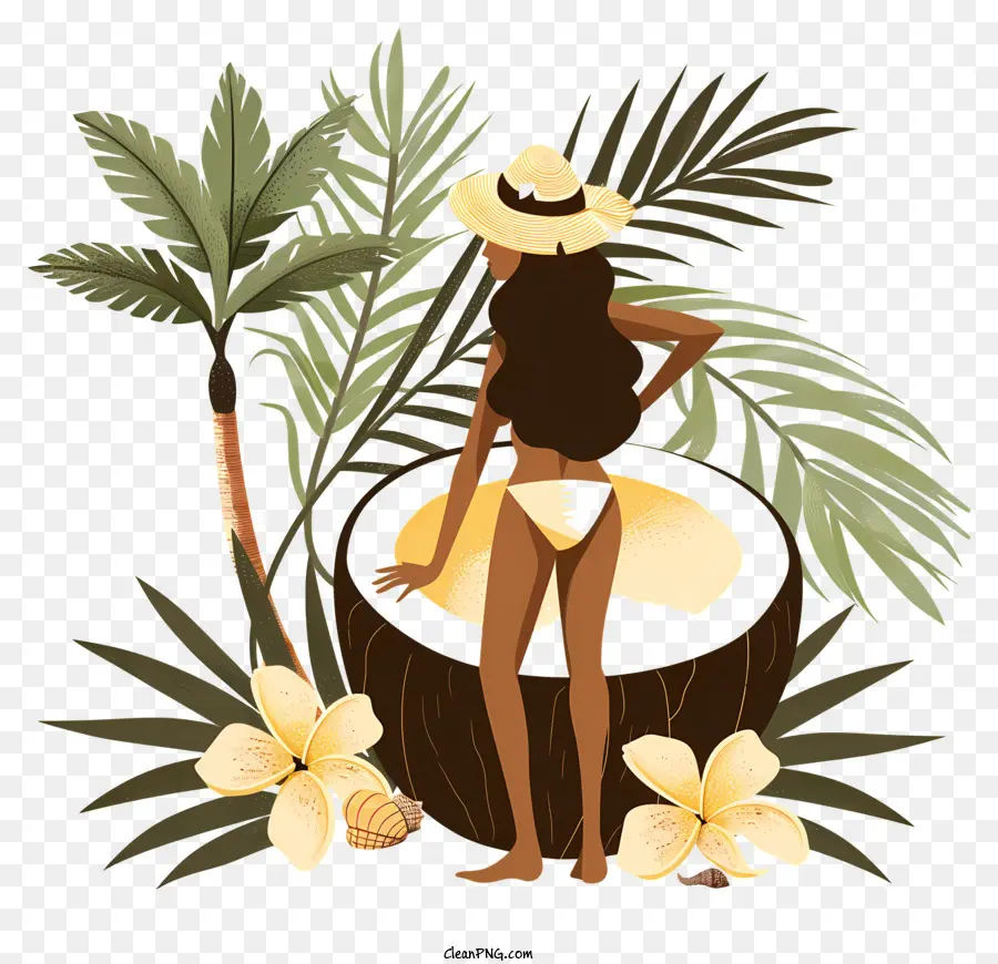 Verão De Coco，Coqueiro PNG