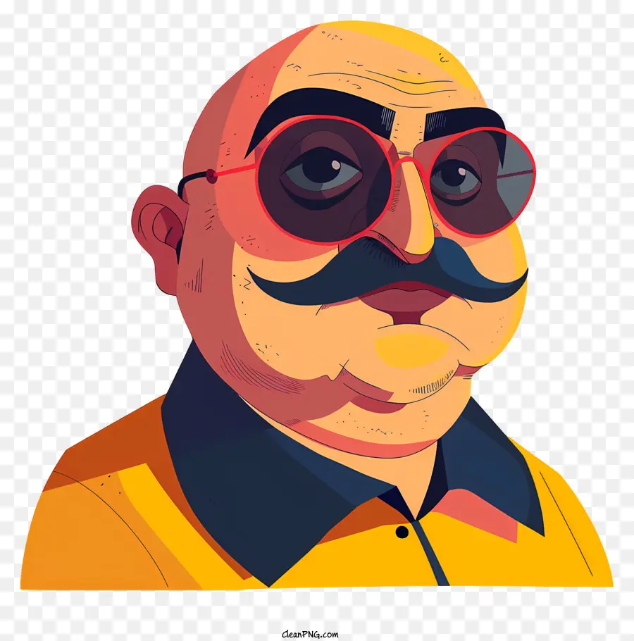 Motu Patlu，Homem Com Bigode PNG