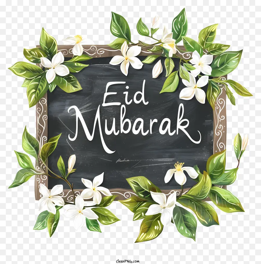 Eid Mubarak，Blackboard PNG