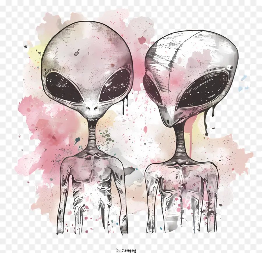 Desenhos Animados Estrangeiros，Alien PNG