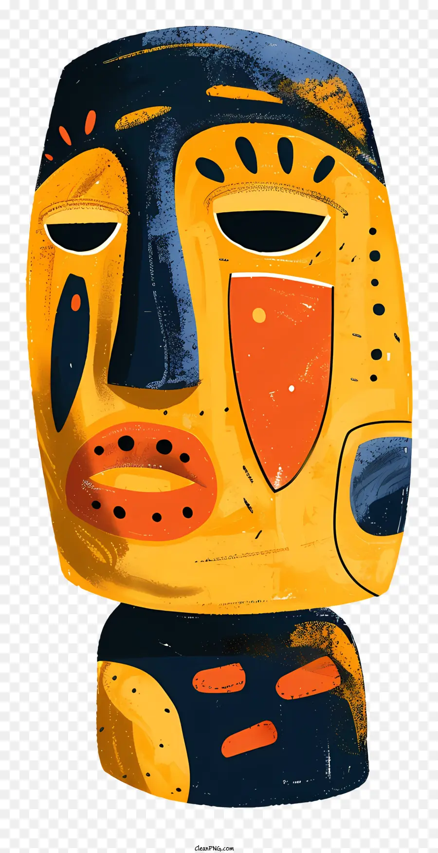 Símbolo Antigo，Ilustração De Máscara PNG