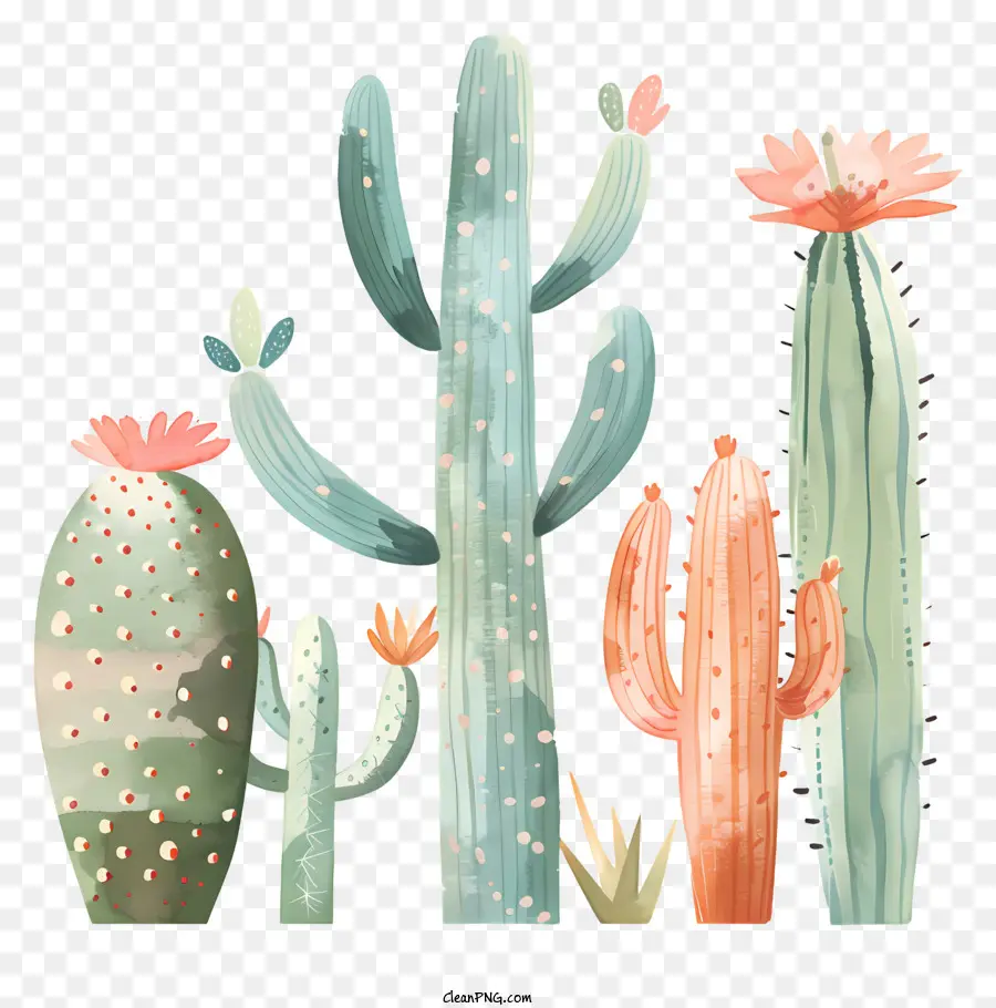 Cactos Mexicanos，Plantas De Cacto PNG