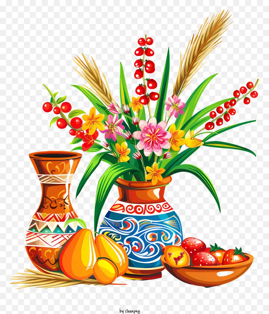 Feliz Agora Ruz，Flores PNG