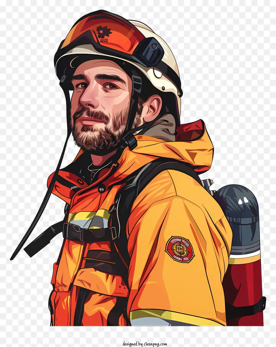 Bombeiro，Uniforme PNG