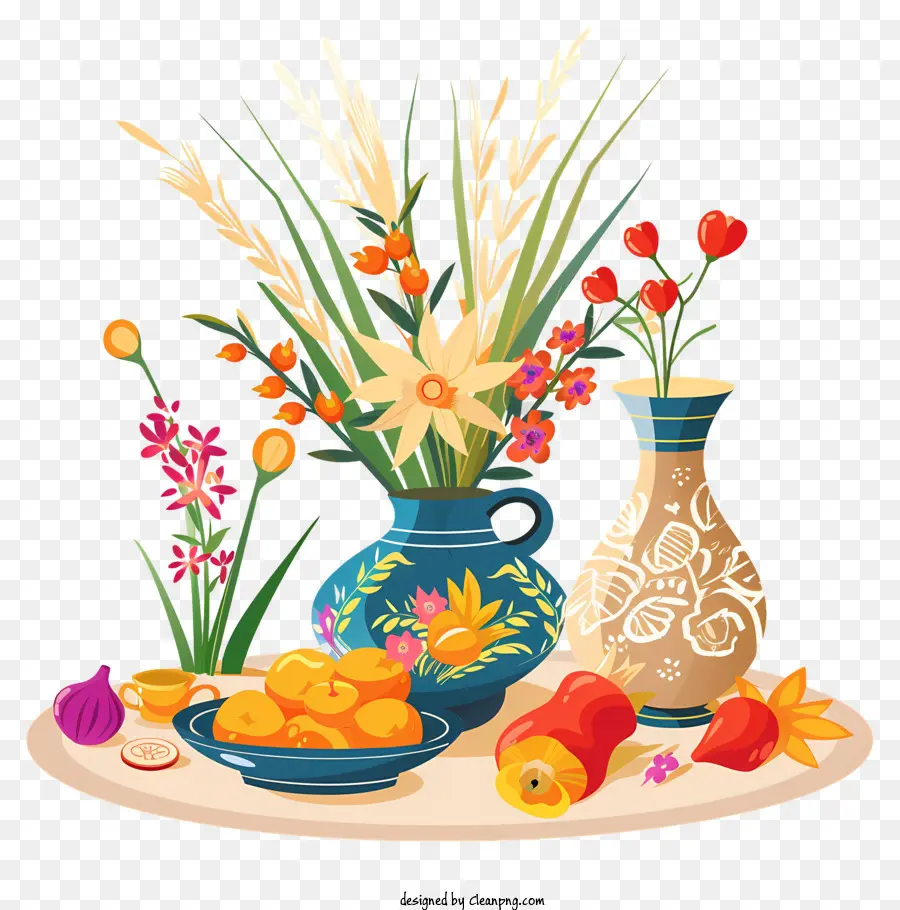 Feliz Agora Ruz，O Vaso De Flor PNG