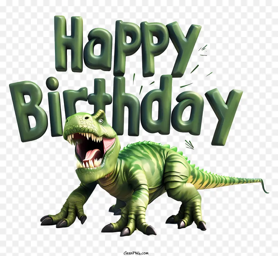Dinossauro，Feliz Aniversário PNG