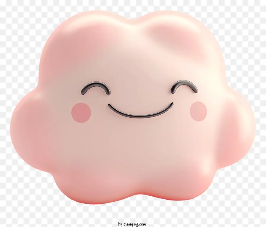 Emoção Sorridente，Nuvem Sorridente PNG