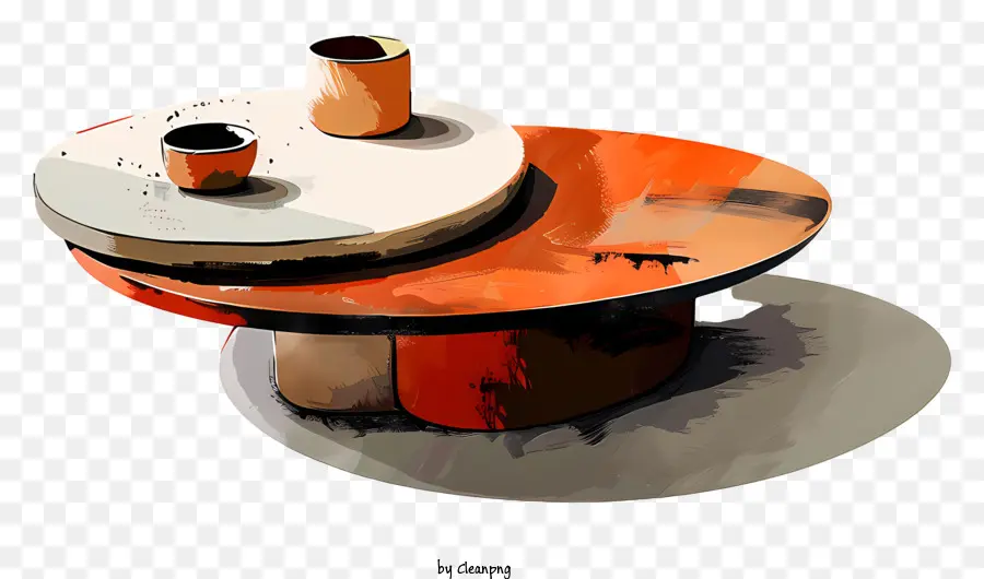 Mesas De Café，A Arte Abstrata PNG