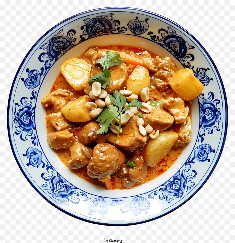 Massaman Curry，Frango Ao Curry PNG