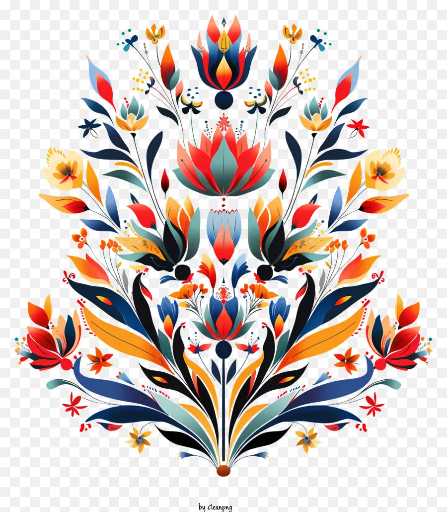 Ano Novo Persa，Ilustração Floral PNG